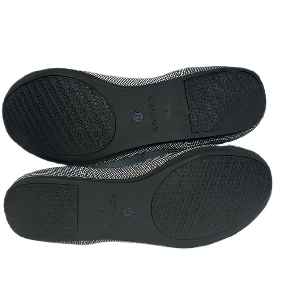 Rothy's Retired Grey Birdseye Cloud Round Toe Shoe Size 7 - Picture 11 of 16